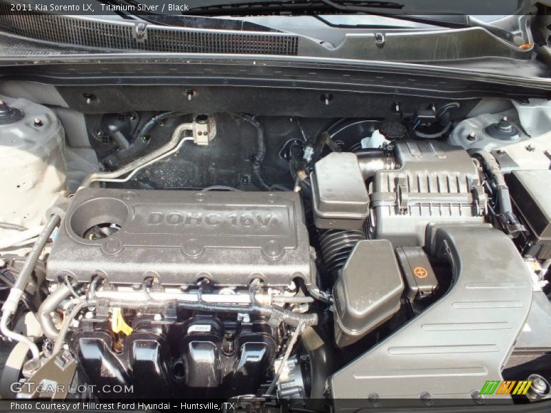 Titanium Silver / Black 2011 Kia Sorento LX