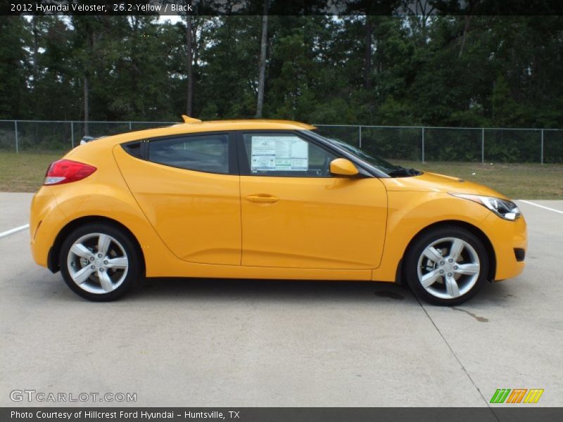  2012 Veloster  26.2 Yellow