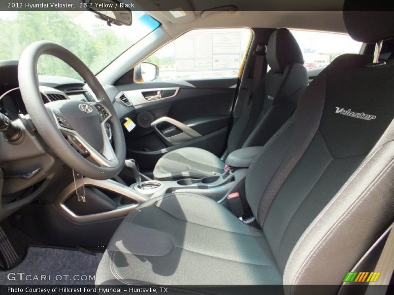 26.2 Yellow / Black 2012 Hyundai Veloster
