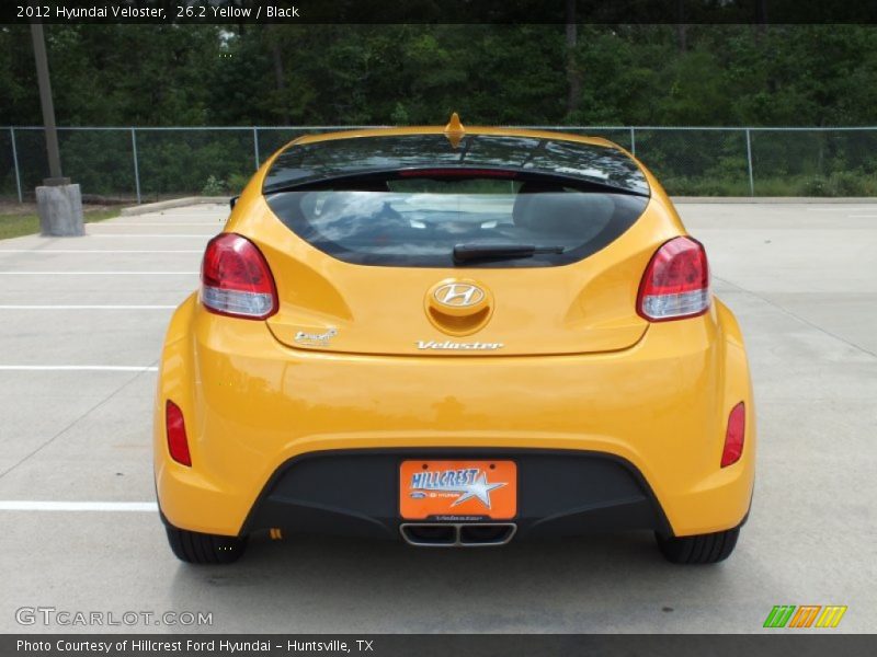 26.2 Yellow / Black 2012 Hyundai Veloster