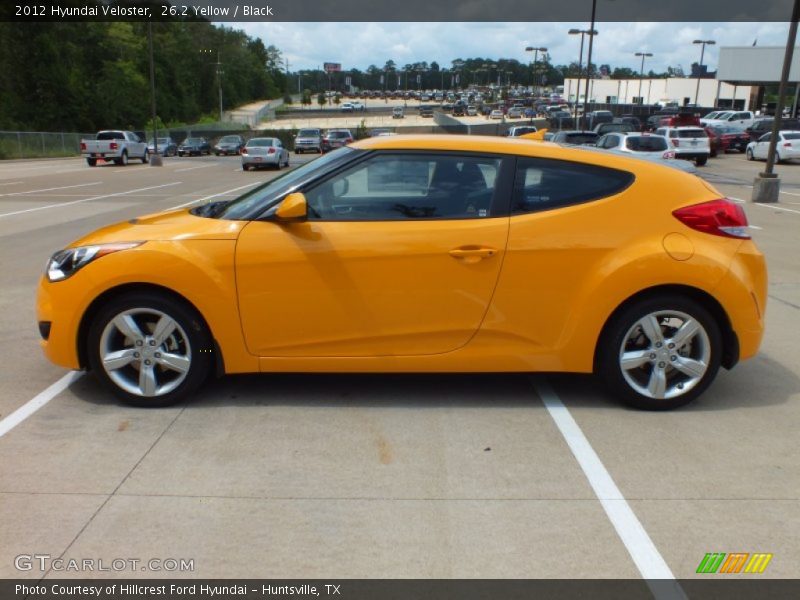  2012 Veloster  26.2 Yellow