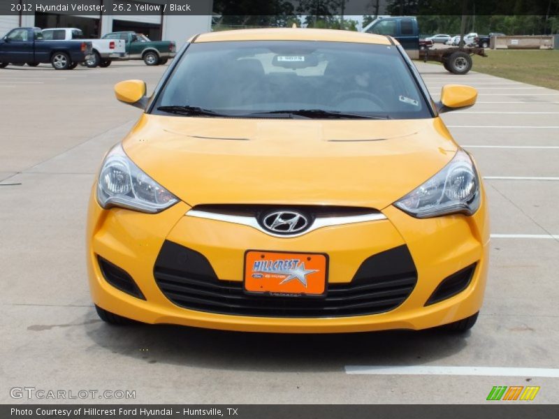 26.2 Yellow / Black 2012 Hyundai Veloster