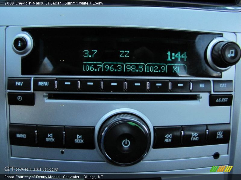 Summit White / Ebony 2009 Chevrolet Malibu LT Sedan