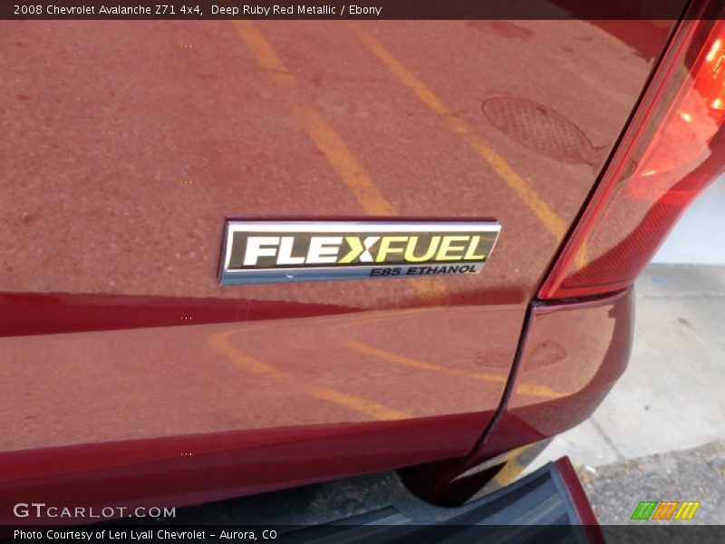 Flex Fuel E85 Ethanol - 2008 Chevrolet Avalanche Z71 4x4