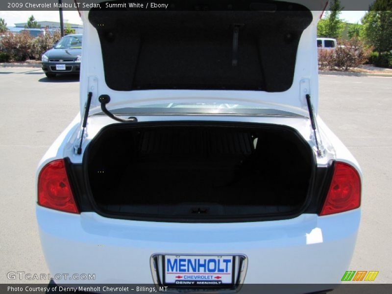 Summit White / Ebony 2009 Chevrolet Malibu LT Sedan