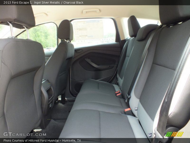  2013 Escape S Charcoal Black Interior
