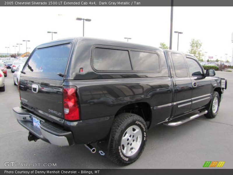 Dark Gray Metallic / Tan 2005 Chevrolet Silverado 1500 LT Extended Cab 4x4