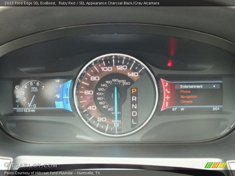  2013 Edge SEL EcoBoost SEL EcoBoost Gauges