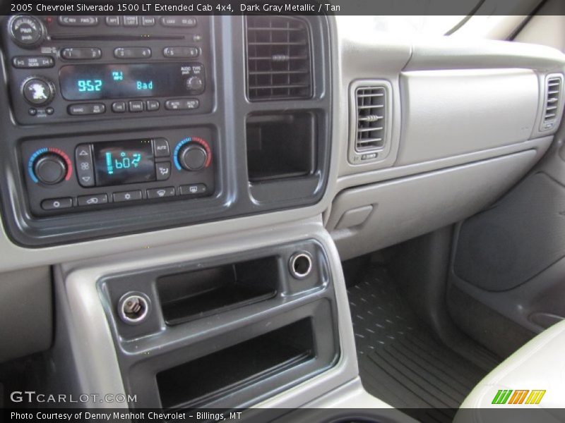 Dark Gray Metallic / Tan 2005 Chevrolet Silverado 1500 LT Extended Cab 4x4