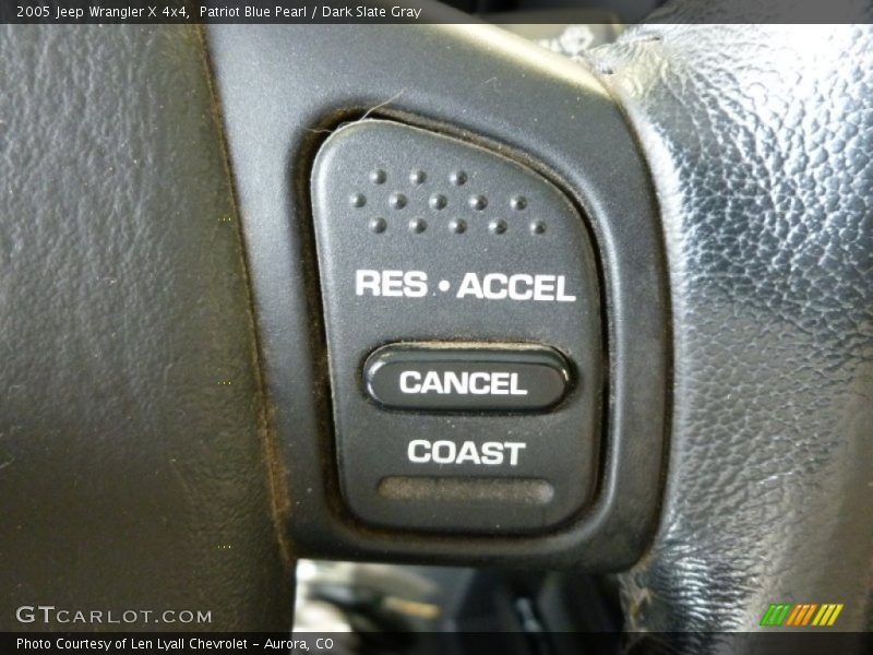 Patriot Blue Pearl / Dark Slate Gray 2005 Jeep Wrangler X 4x4