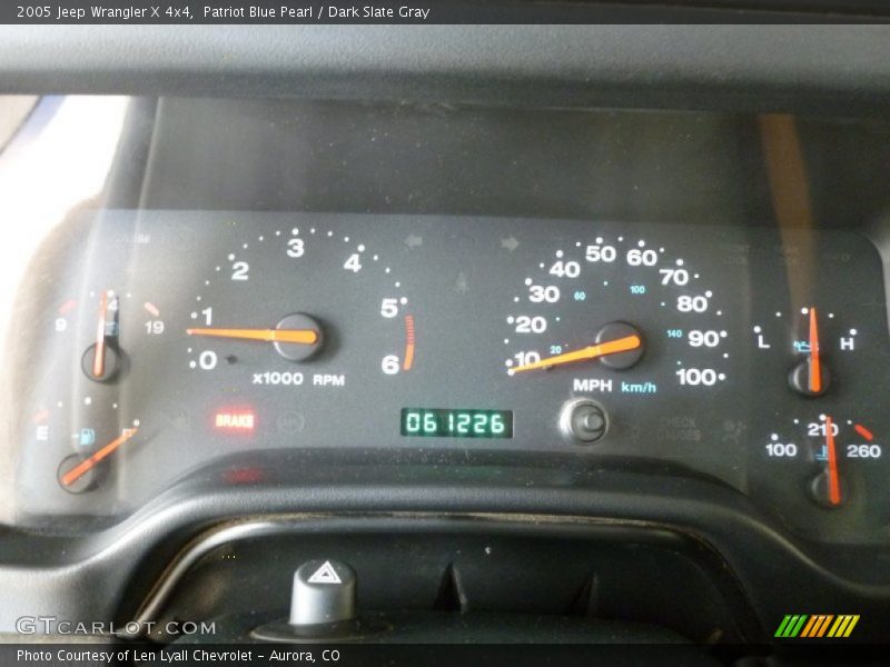 Patriot Blue Pearl / Dark Slate Gray 2005 Jeep Wrangler X 4x4