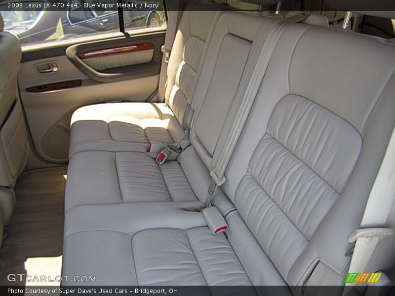 Blue Vapor Metallic / Ivory 2003 Lexus LX 470 4x4