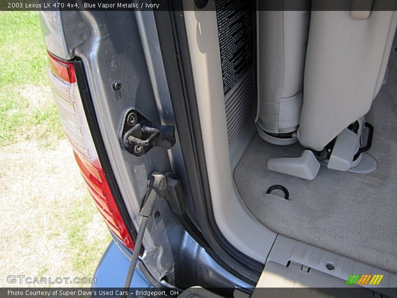 Blue Vapor Metallic / Ivory 2003 Lexus LX 470 4x4