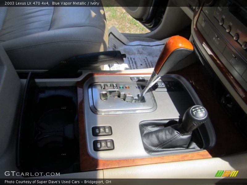 Blue Vapor Metallic / Ivory 2003 Lexus LX 470 4x4