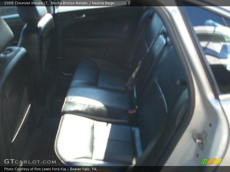 Mocha Bronze Metallic / Neutral Beige 2008 Chevrolet Impala LT