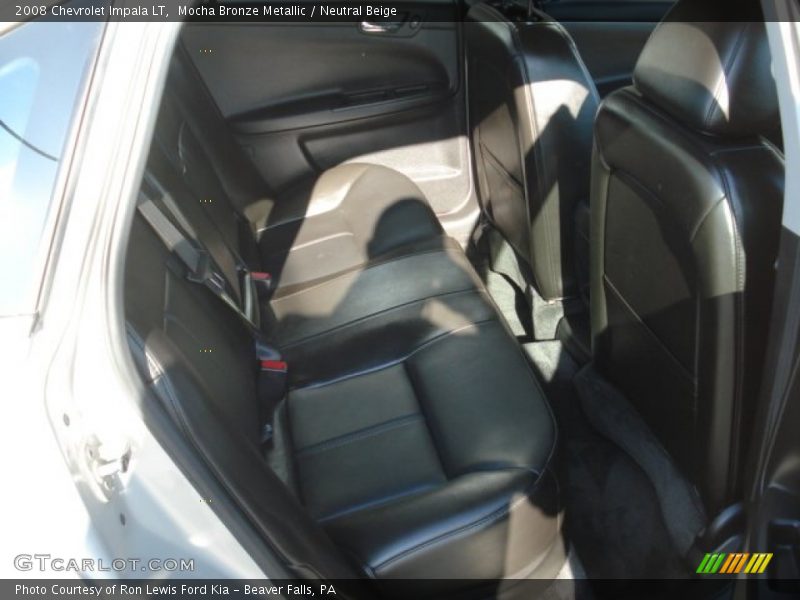 Mocha Bronze Metallic / Neutral Beige 2008 Chevrolet Impala LT