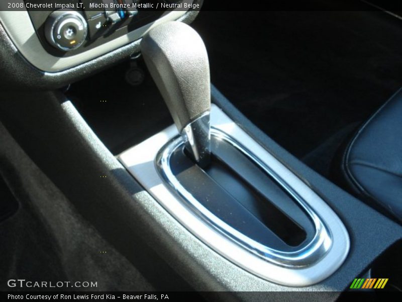 Mocha Bronze Metallic / Neutral Beige 2008 Chevrolet Impala LT