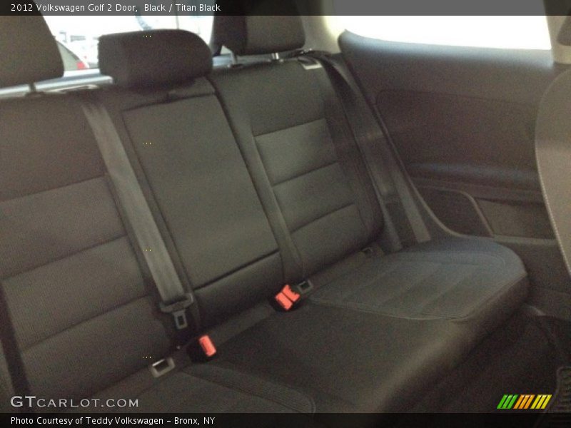 Black / Titan Black 2012 Volkswagen Golf 2 Door