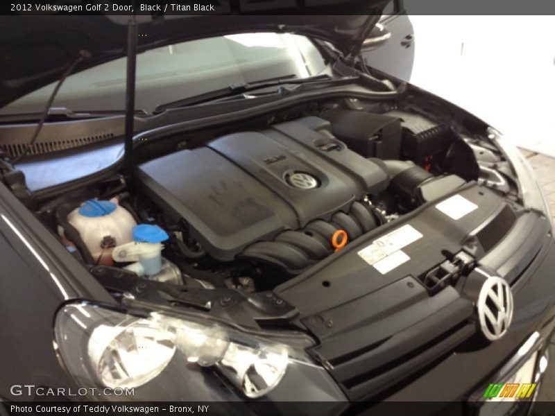 Black / Titan Black 2012 Volkswagen Golf 2 Door
