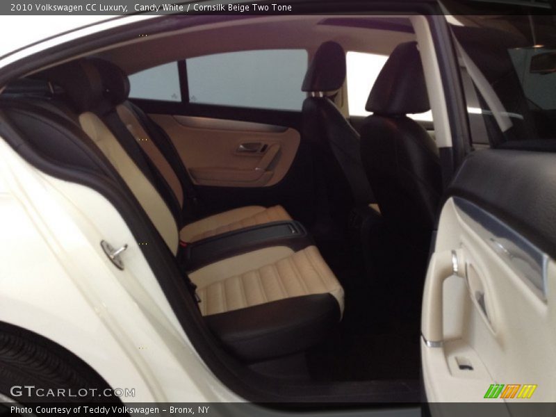Candy White / Cornsilk Beige Two Tone 2010 Volkswagen CC Luxury