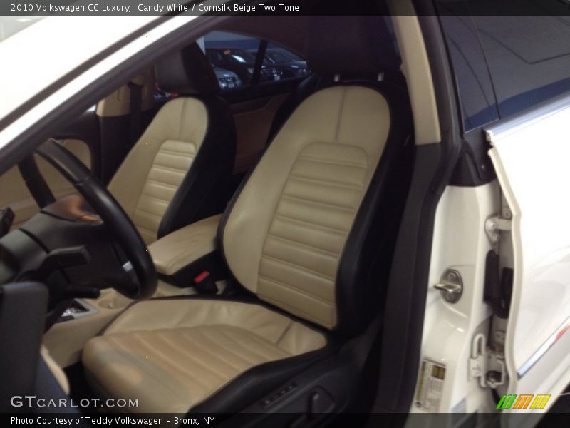 Candy White / Cornsilk Beige Two Tone 2010 Volkswagen CC Luxury