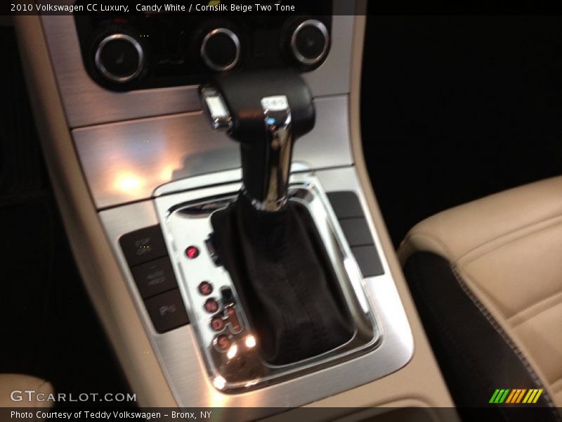 Candy White / Cornsilk Beige Two Tone 2010 Volkswagen CC Luxury