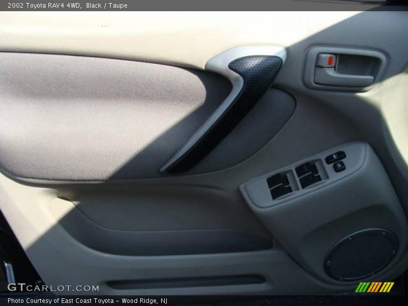 Black / Taupe 2002 Toyota RAV4 4WD