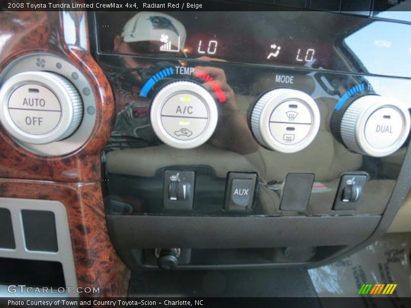 Radiant Red / Beige 2008 Toyota Tundra Limited CrewMax 4x4