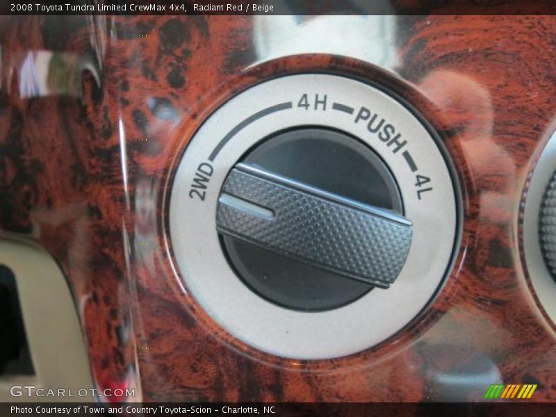 Radiant Red / Beige 2008 Toyota Tundra Limited CrewMax 4x4