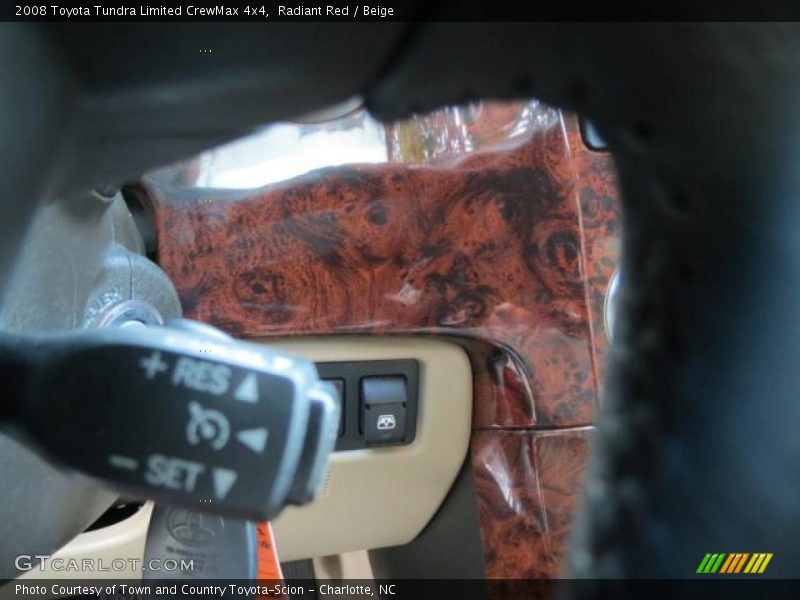 Radiant Red / Beige 2008 Toyota Tundra Limited CrewMax 4x4