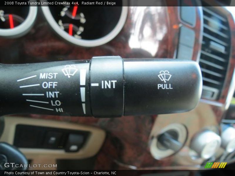 Radiant Red / Beige 2008 Toyota Tundra Limited CrewMax 4x4