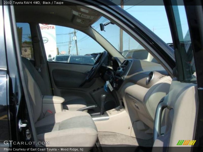 Black / Taupe 2002 Toyota RAV4 4WD