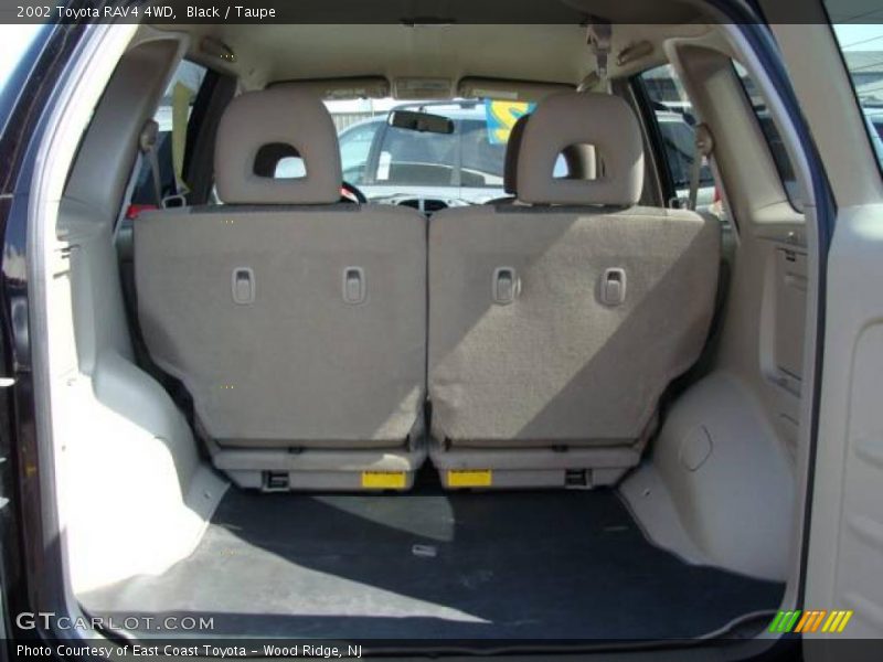 Black / Taupe 2002 Toyota RAV4 4WD