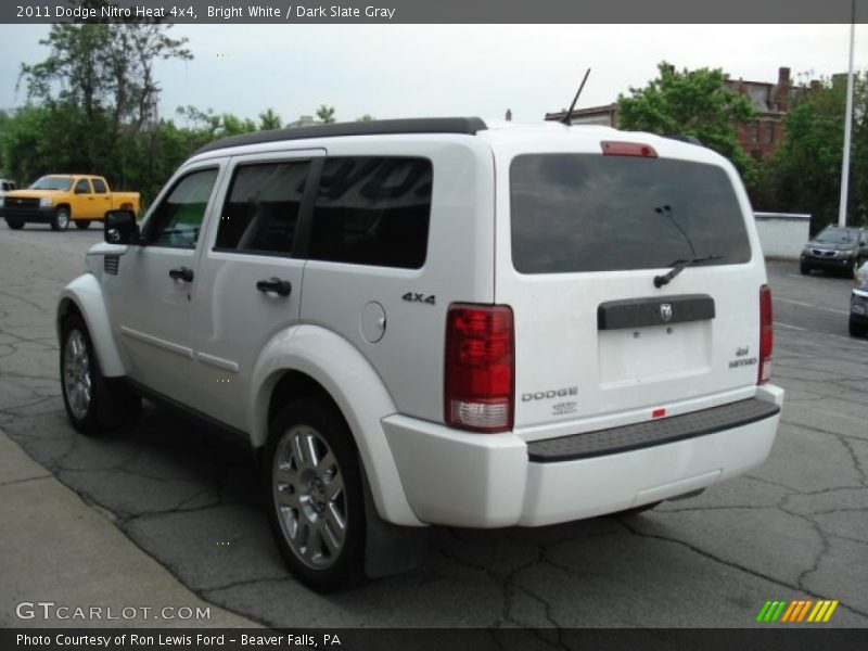 Bright White / Dark Slate Gray 2011 Dodge Nitro Heat 4x4