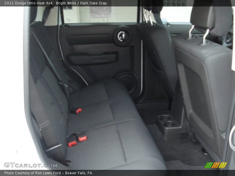Bright White / Dark Slate Gray 2011 Dodge Nitro Heat 4x4