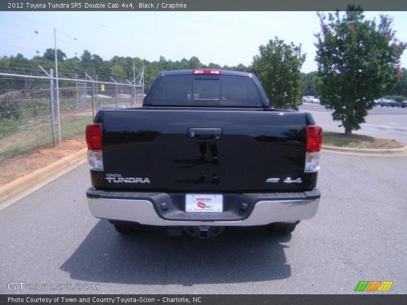 Black / Graphite 2012 Toyota Tundra SR5 Double Cab 4x4
