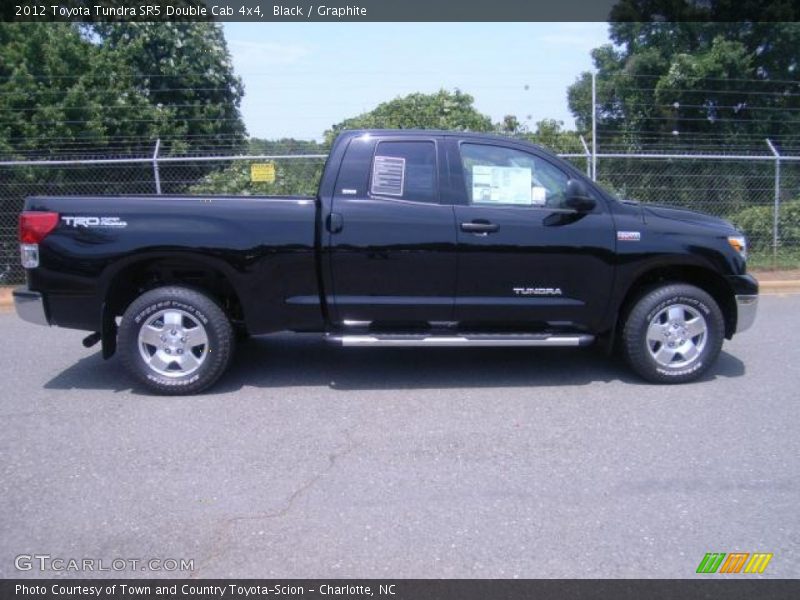 Black / Graphite 2012 Toyota Tundra SR5 Double Cab 4x4