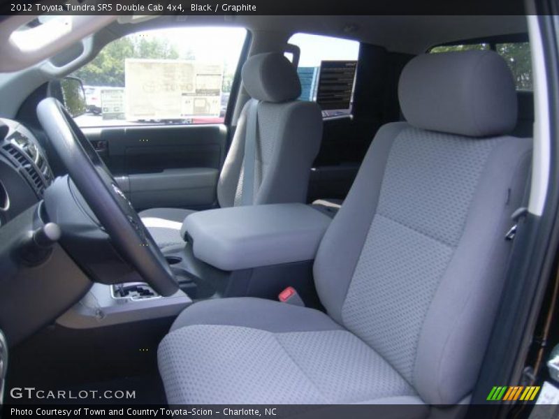 Black / Graphite 2012 Toyota Tundra SR5 Double Cab 4x4