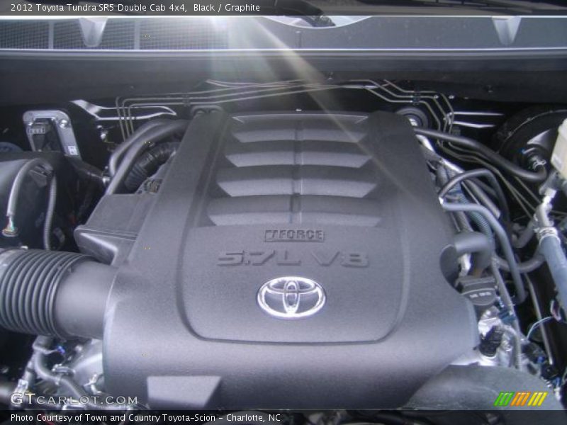 Black / Graphite 2012 Toyota Tundra SR5 Double Cab 4x4