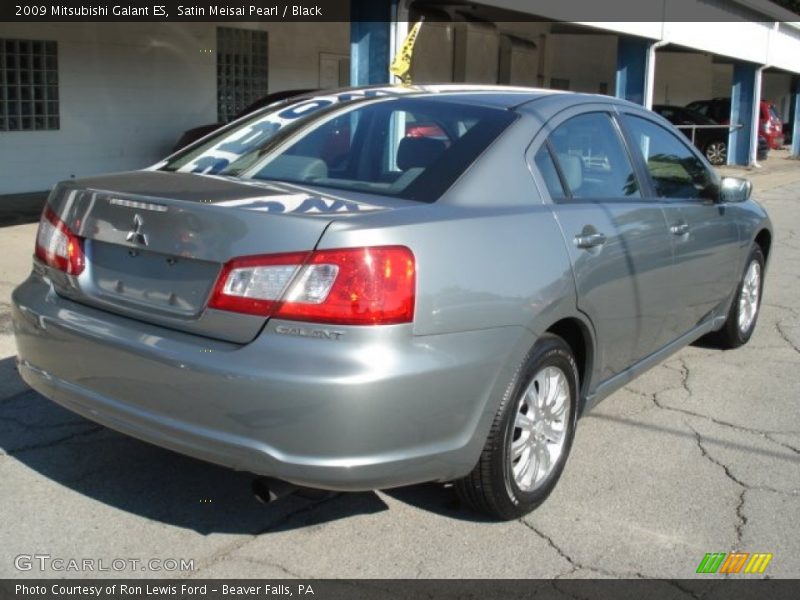 Satin Meisai Pearl / Black 2009 Mitsubishi Galant ES