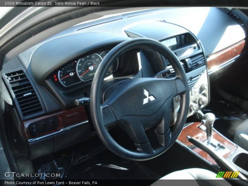 Satin Meisai Pearl / Black 2009 Mitsubishi Galant ES