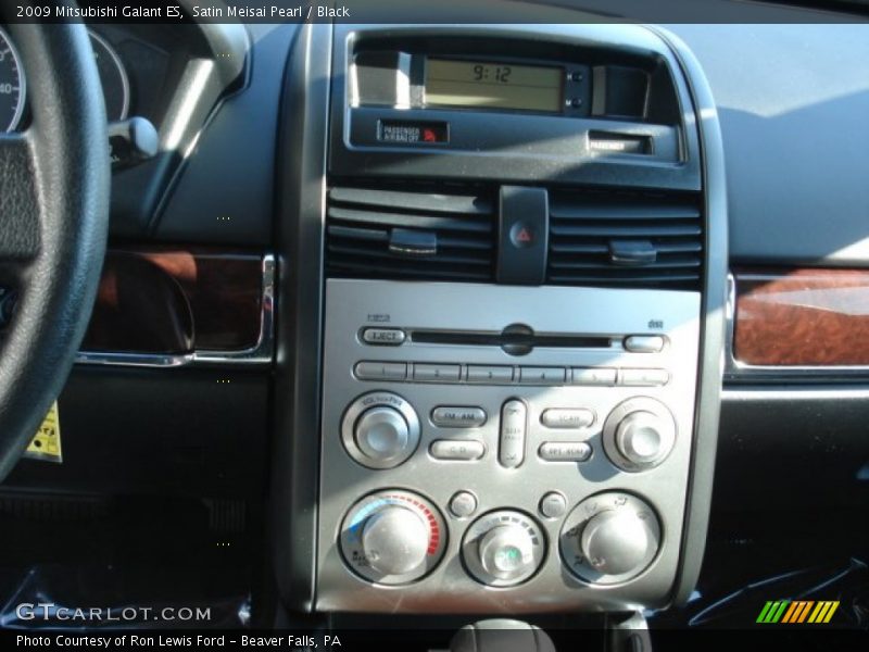Satin Meisai Pearl / Black 2009 Mitsubishi Galant ES