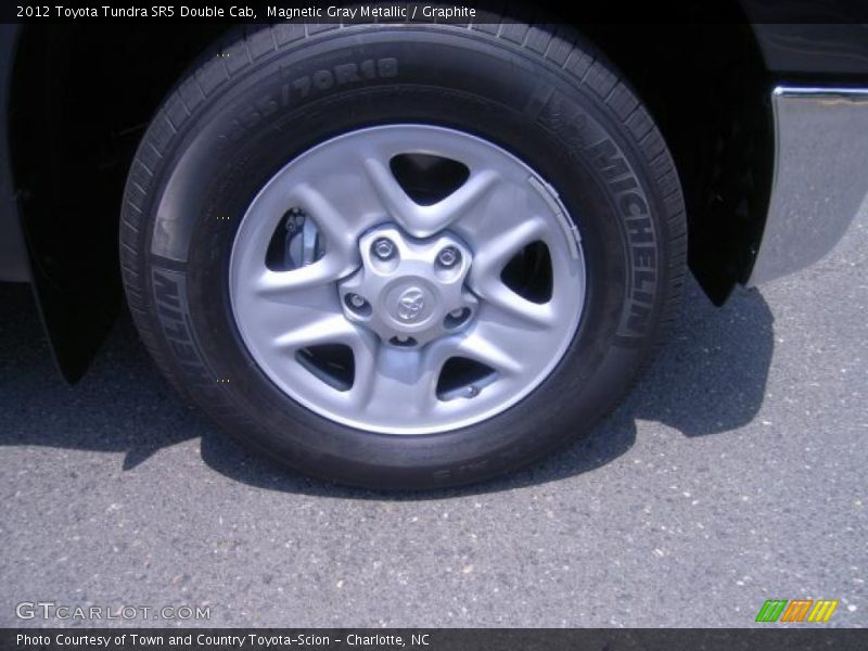 Magnetic Gray Metallic / Graphite 2012 Toyota Tundra SR5 Double Cab