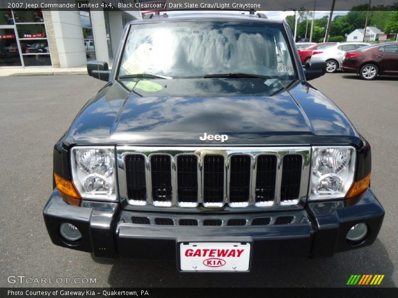 Black Clearcoat / Dark Slate Gray/Light Graystone 2007 Jeep Commander Limited 4x4