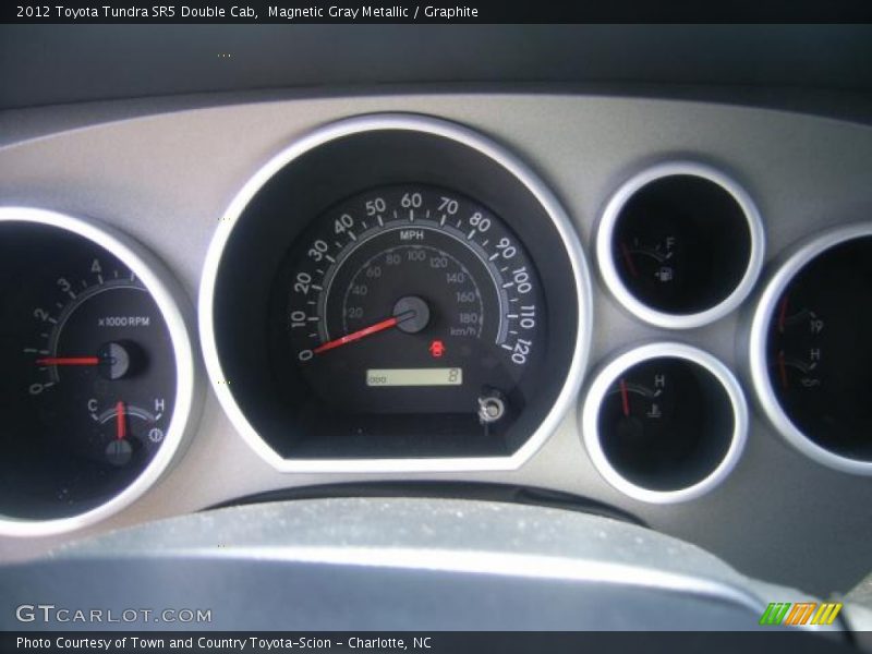 Magnetic Gray Metallic / Graphite 2012 Toyota Tundra SR5 Double Cab
