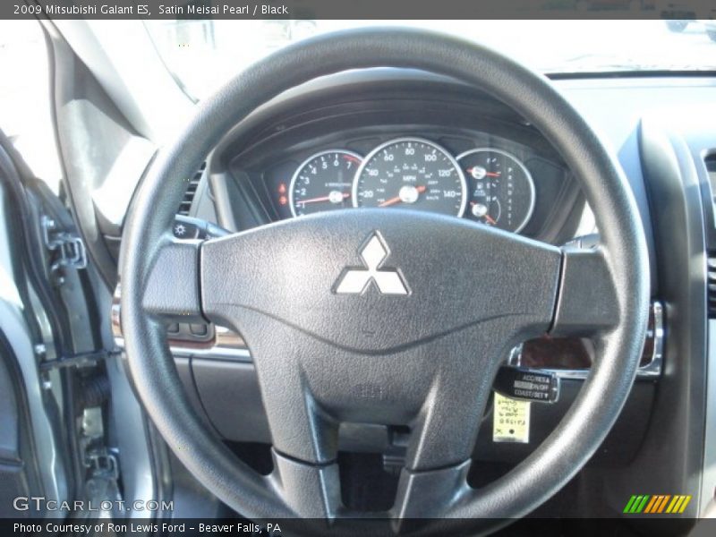 Satin Meisai Pearl / Black 2009 Mitsubishi Galant ES