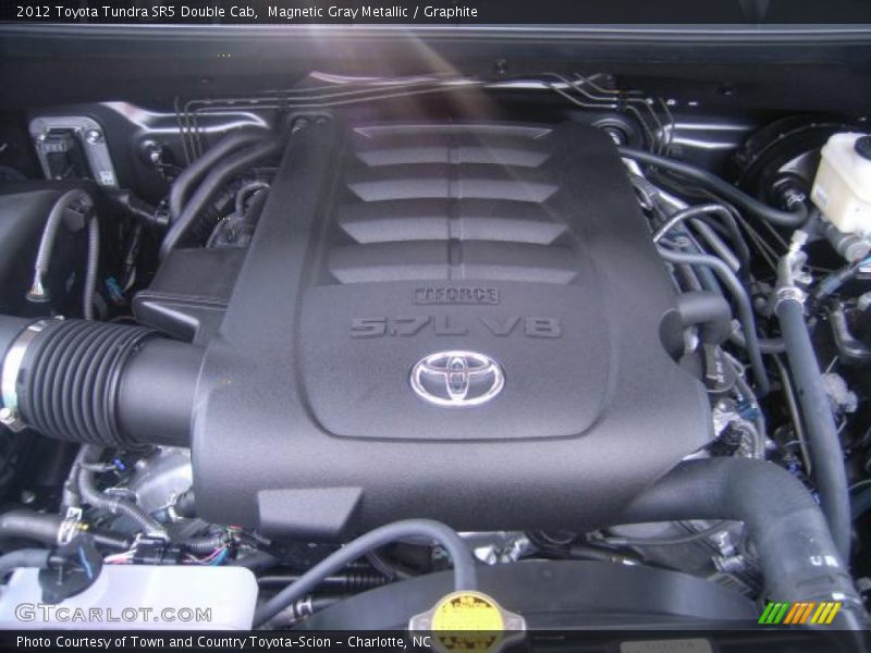 Magnetic Gray Metallic / Graphite 2012 Toyota Tundra SR5 Double Cab