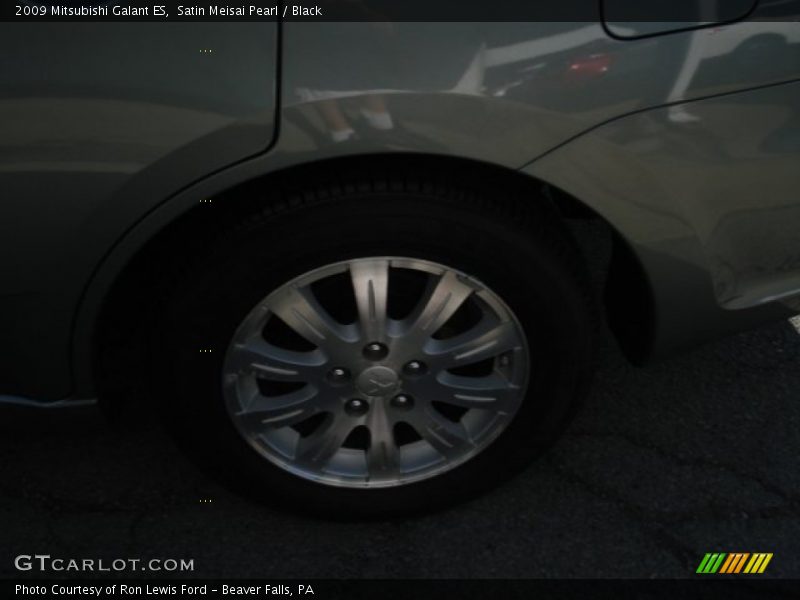 Satin Meisai Pearl / Black 2009 Mitsubishi Galant ES