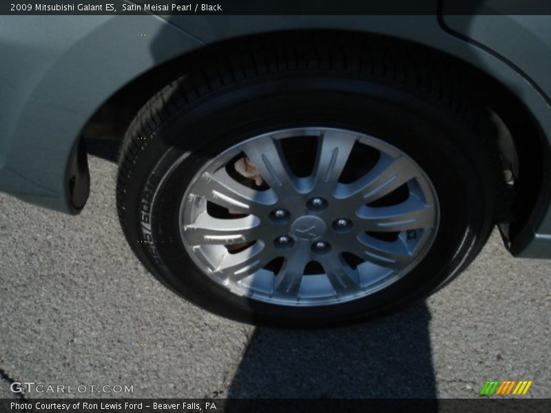 Satin Meisai Pearl / Black 2009 Mitsubishi Galant ES