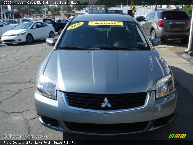 Satin Meisai Pearl / Black 2009 Mitsubishi Galant ES
